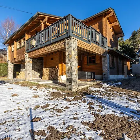 L'ecrin Des Pyrenees - Authentique Chalet Classe 4 Etoiles Avec Jacuzzi Фон-Ромё